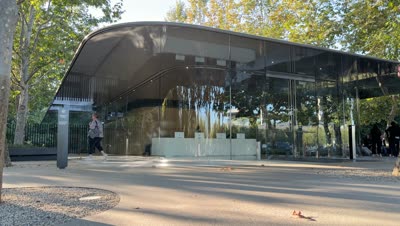 Glass Building Entryway